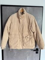 Zara Cord Winterjacke L-XL Creme beige Kord Daunen boho mantel Saarland - Saarlouis Vorschau