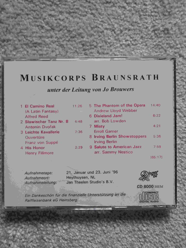 CD Musikcorps Braunsrath in Großrosseln