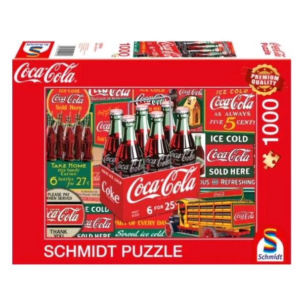 Puzzle Coca-Cola, 1000 Teile, Schmidt Puzzle in Bamberg
