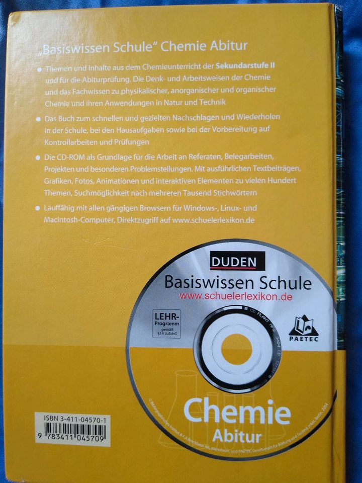 Duden Basiswissen Schule Chemie Abitur mit CD-ROM in Leipzig