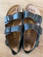 Birkenstock Milano schwarz Leder 42 Niedersachsen - Hameln Vorschau