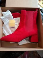 Unisa edle rote Stiefelette Gr.40 neu mit Etikett 179€ Niedersachsen - Drochtersen Vorschau