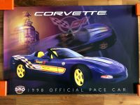 1998 Corvette C5 Official Pacecar Indianapolis 500 Poster 91x60cm Hessen - Kassel Vorschau