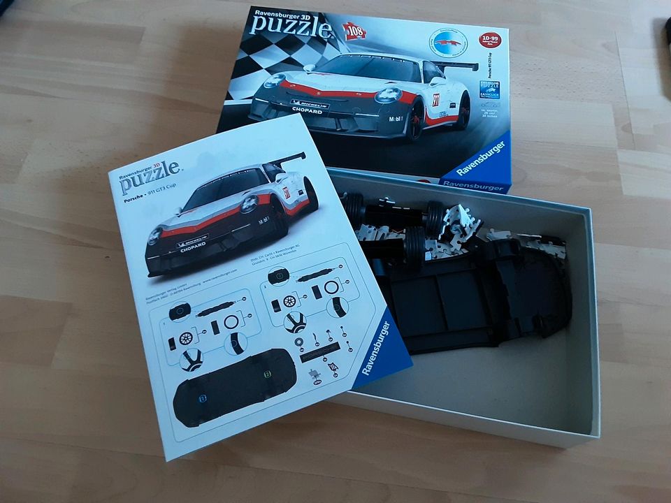 Porsche 3 D Puzzle,nur an Selbstabholer in Riegelsberg