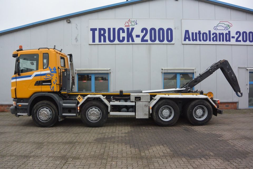 Scania G 480 8x4 Knick-Schub Haken 24 Tonnen Retarder in Sottrum