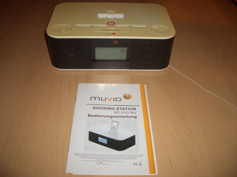 Muvid Docking Station MC DVD 902 Radio Wecker iPod in Kolbermoor