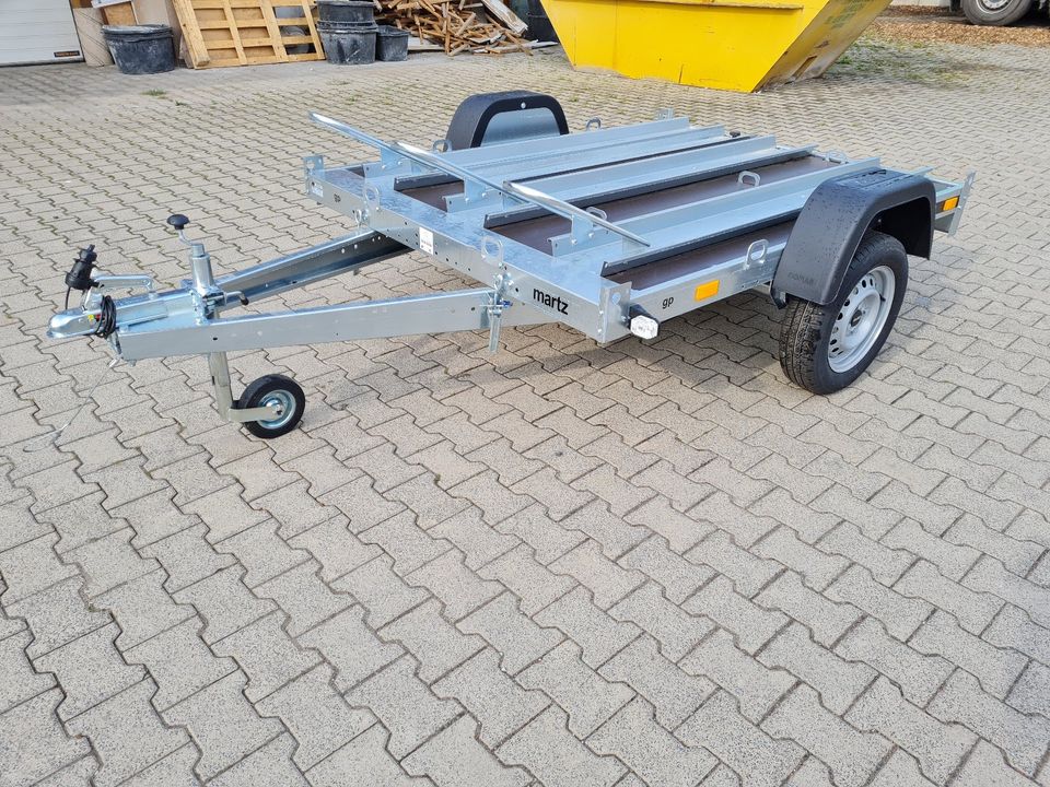 Autoanhänger Motorradanhänger 3 Motorräder kippbar 750kg⭐NEU⭐ in Hamm