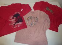 3 Langarmshirts mit Pferden, Gr. 128 für Mädchen Rheinland-Pfalz - Erfweiler Vorschau