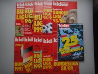 11 x Kicker Bundesliga Sonderheft 88/89-99/2000. Mit Stecktabelle Hessen - Wiesbaden Vorschau