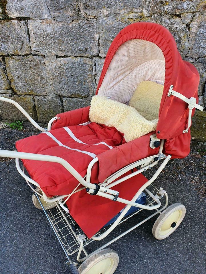 Gesslein Kinderwagen Nostalgie 80er Jahre in Langenburg