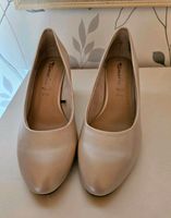 TAMARIS Schuhe Pumps Gr. 41 beige neuwertig Brautschuhe Rheinland-Pfalz - Puderbach Vorschau