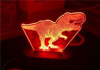 Lampe für Kinder T-Rex LED verschiedene Farben Hessen - Münster Vorschau