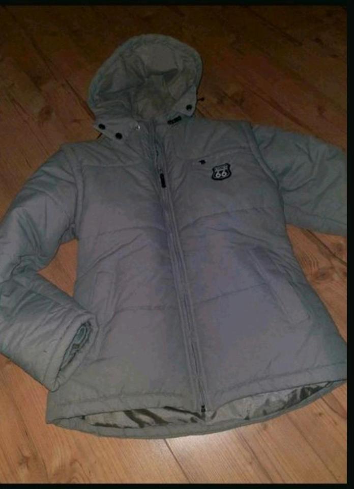 Jacke anorak weste  gr s m  weste 2 in 1 winter jacke gr S M in Zeitz