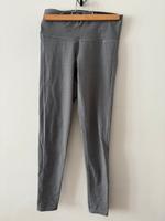 Adidas Leggings Tights S grau gestreift meliert climalite Bayern - Augsburg Vorschau