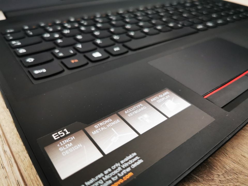 Lenovo ThinkPad E51-80 (15,6 Zoll): i5-6200U, 8GB RAM, SSD 256GB in Burtenbach