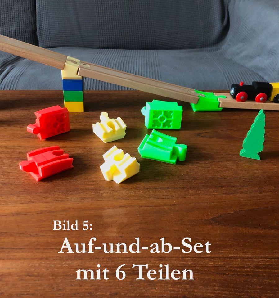 16 x Brio / Duplo / Lillabo / BLOXX / IKEA Holzeisenbahn - Adapte in Berlin