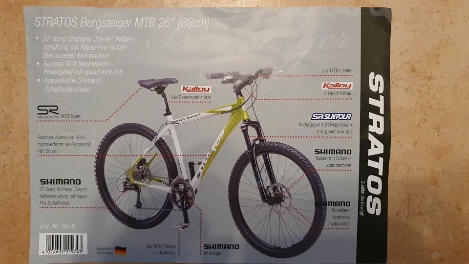 Mountainbike voll Aluminium 6061! in Weiden (Oberpfalz)