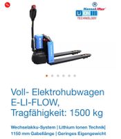 Voll- Elektrohubwagen E-LI-FLOW HanseLifter / Ameise Niedersachsen - Stuhr Vorschau
