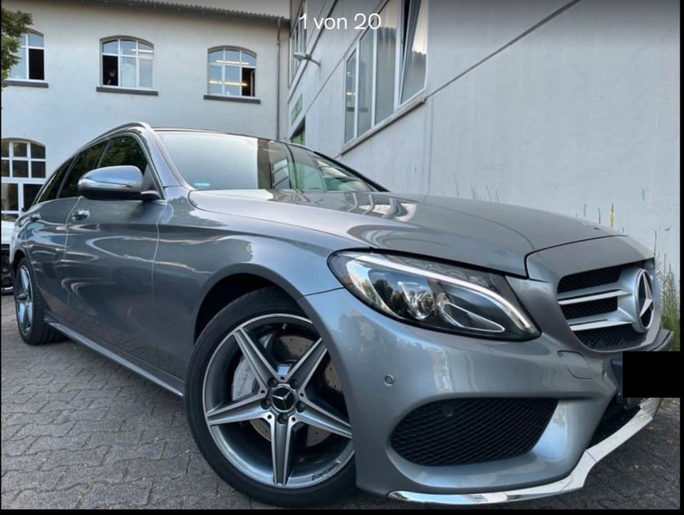 Mercedes Benz C250 d AMG PAKET PANO RFK LEDER in Frankenthal (Pfalz)