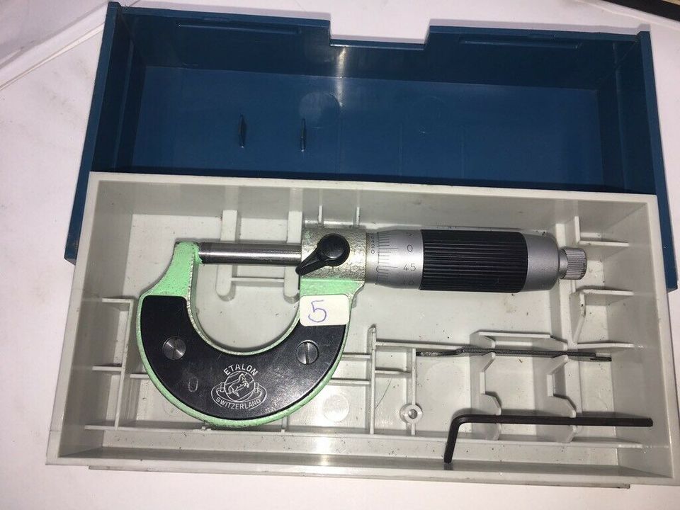 * Micrometer Bügelmesschraube  Mitutoyo Etalon Walters in Wiesensteig