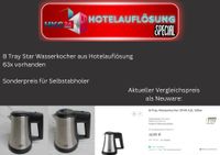 Aus Hotelauflösung: Wasserkocher B Tray NP 41,50€ Brandenburg - Großbeeren Vorschau