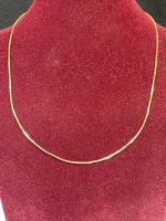 GOLD KETTE 14k 585 42,3cm L 0,1cm B 2,86g Gelb Gold AU Berlin - Neukölln Vorschau