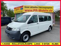 Volkswagen T5 Kombi 1.9TDI LANG HYDR. RAMPE 1.HD 9-SITZE Dresden - Leubnitz-Neuostra Vorschau