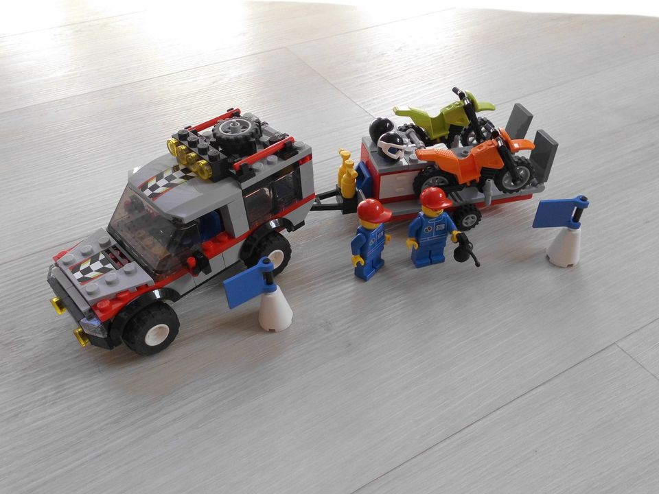 Lego City 4433 Crossbike-Transporter - vollständig in Rellingen