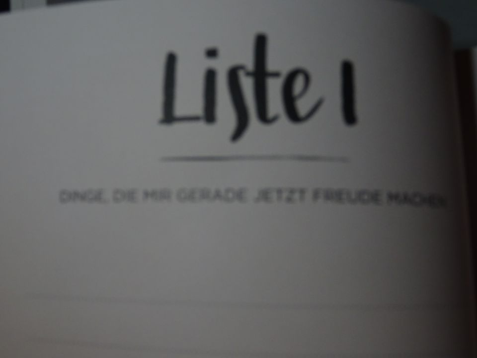 52 Listen für mehr Glück und innere Balance , NEU in Stuttgart