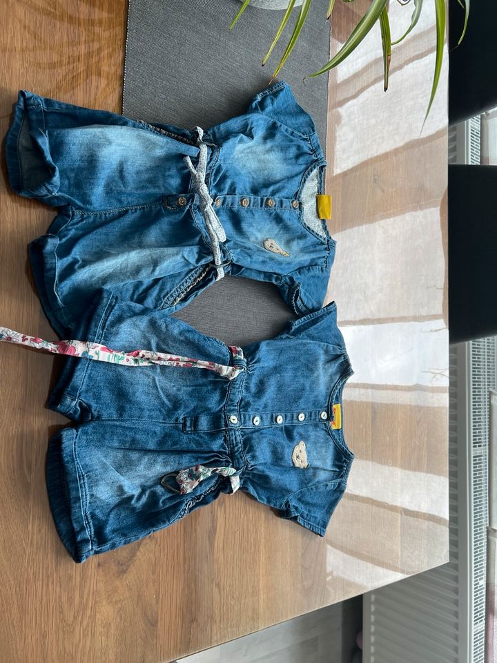 Steiff Overall Jeans kurz 86 in Frankfurt am Main