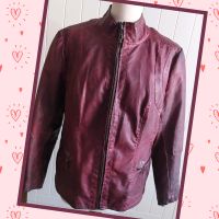 C&A Lederjacke Kunstleder Jacke bordeaux Gr 44 Dresden - Strehlen Vorschau