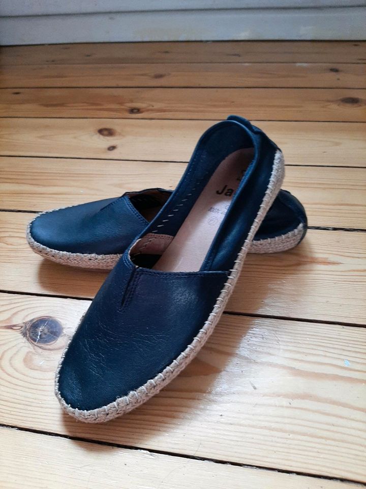 Jana - Leder - Espadrilles Gr. 41  NEU! in Berlin