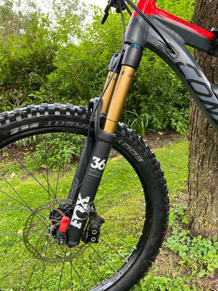 Fahrrad Conway EWME 627 E-Bike E-MTB Fully neuer Motor+Akku! in Dettingen an der Iller