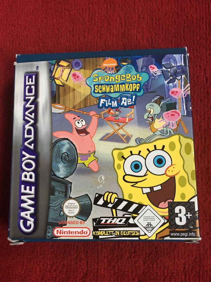 Gameboy Advance/ Nintendo DS Spongebob Schwammkopf, Worms 3 in Bremen