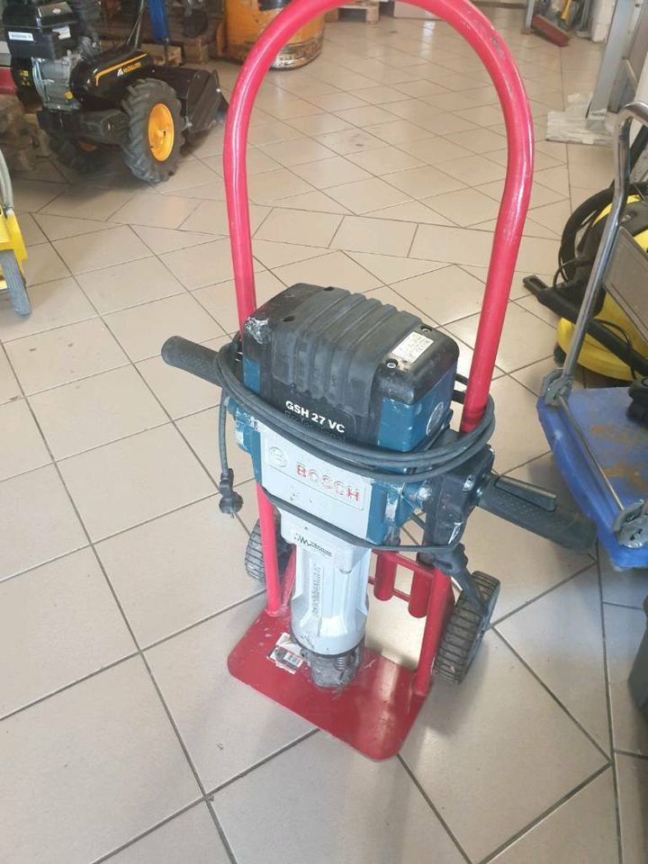 Bosch Stemmhammer GSH 27 VC 30Kg - Mieten - Leihen - Verleih in Bergkamen