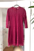 ** Reserved Kleid Gr. 36 S Pink rot Spitze Bordeaux wie neu ** Bayern - Kempten Vorschau