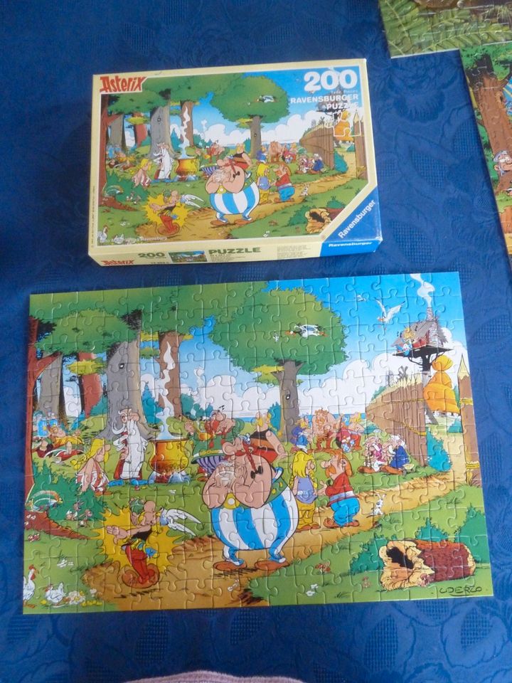 Ravensburger Puzzle Asterix Der Zaubertrank, 200 T., Vintage, in Münstermaifeld