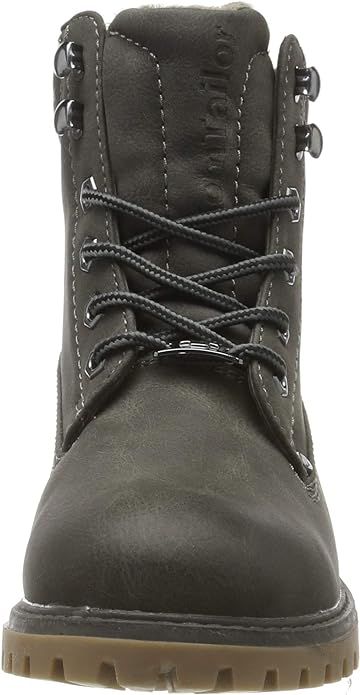 Tom Tailor Damen 7990114 Stiefeletten, Grau (Coal 00013), 38 EU in Schneeberg