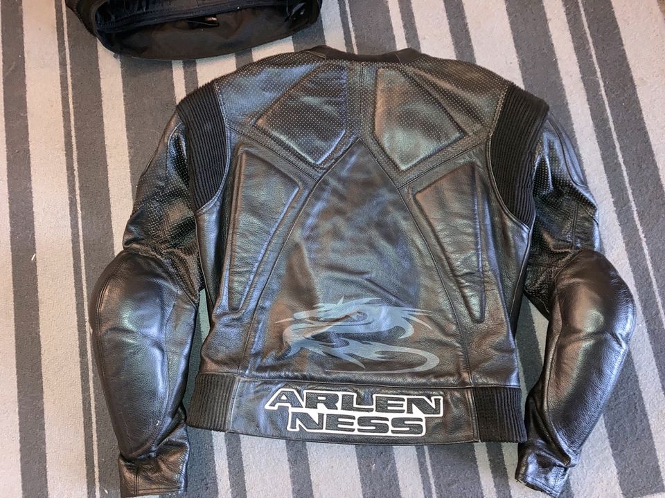 Arlen Ness Black Star Motorrad Kombijacke in Gronau (Westfalen)