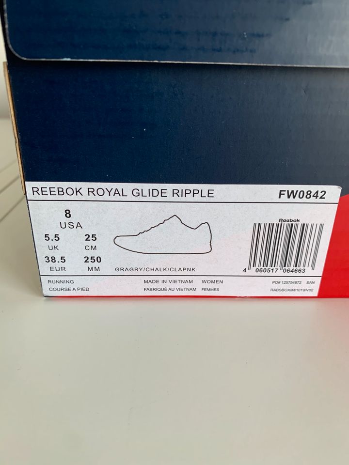 Reebok royal glide 38.5 neu in Bruchsal