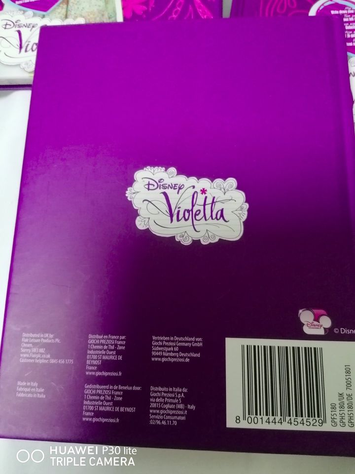 Disney Violetta Notiz- Tagebuch ,2 Stück oder einzeln in Heusenstamm