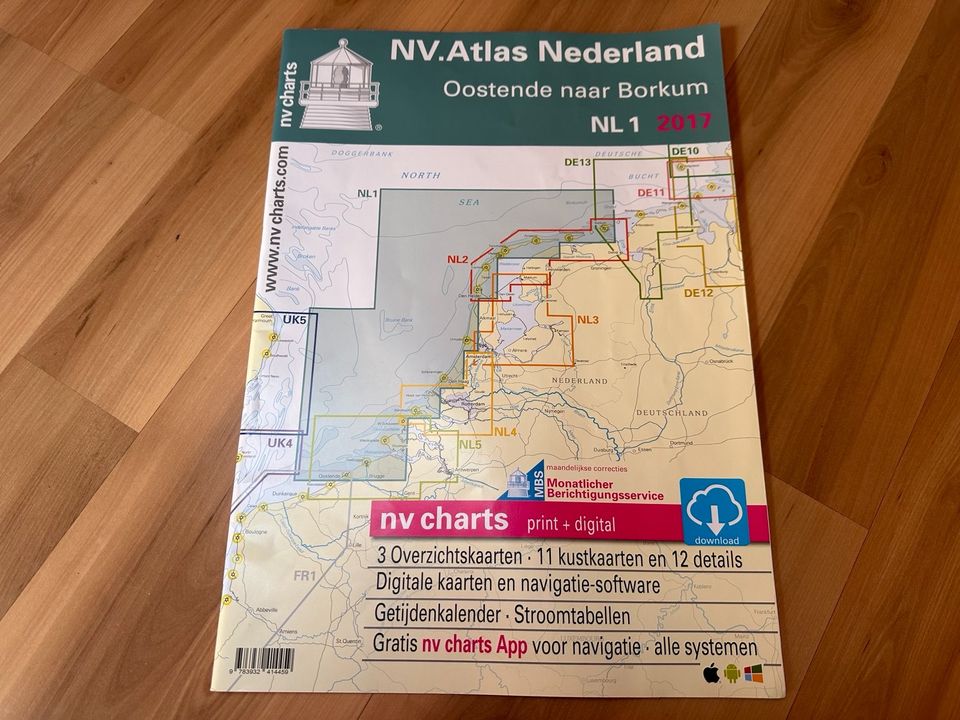 NV Seekarte - Nederland NL1 (2017) in Mühlacker