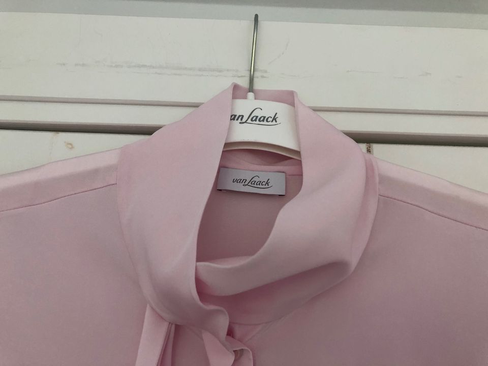 Van Laack Seidenbluse Cate Größe 42 Rosa Bluse Seide in Hamburg