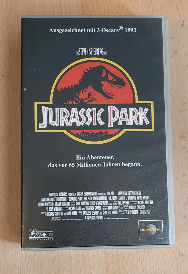 VHS Jurassic Park mit Holo 1993  .  Steven Spielberg  .  . in Berlin