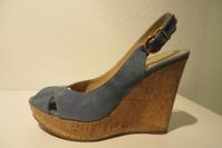 CATWALK Plateau-Slingpumps mit Keilabsatz in hellblau (neuwertig) Baden-Württemberg - Waiblingen Vorschau