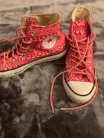 Converse Chucks 40 pink Eichhörnchen Rentier Strickoptik Bayern - Germering Vorschau