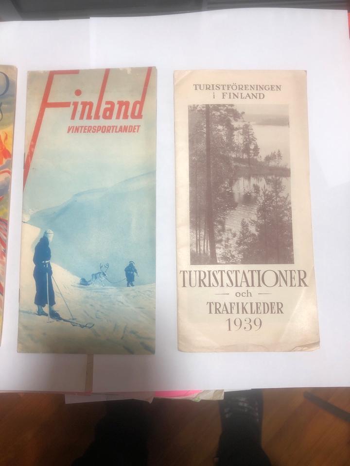 Konvolut 10 Versch. Alte Reiseprospekte FINNLAND - 1937 bis 1941 in Dessau-Roßlau