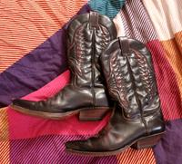 Vintage Sendra Cowboystiefel Größe  44 UK 10 Nordrhein-Westfalen - Greven Vorschau