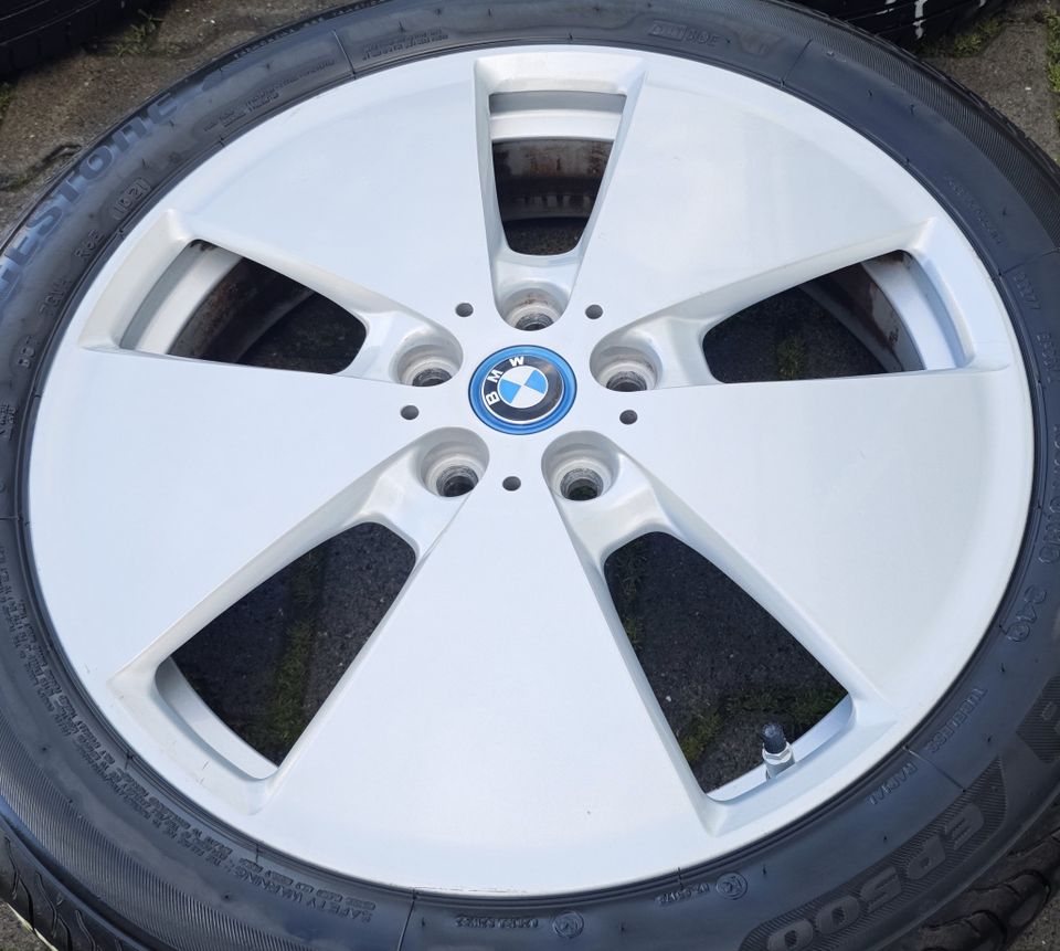 Originale BMW i3 19 Zoll Alufelgen mit Sommerreifen. RDKS in Diez