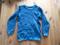 Disana Wolle melange blau Strick Pullover kbT Öko Bio Gr. 110/116 Bayern - Ingolstadt Vorschau